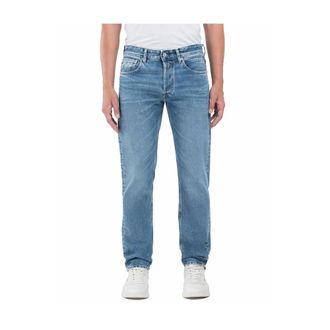 Replay Denim Jeans Stijlvolle Blauwe Broek - Heren - Jeans - Blauw - Maat: W30 L32 Denim