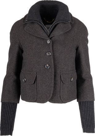 Moschino Jacket with Zippered Sweater Vest - 10s