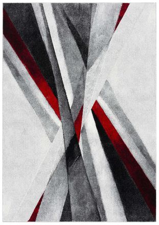 Safavieh Alfombra gris/rojo 122 x 183 cm