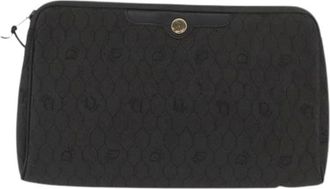 Dior Pre-owned Clutches, female, Black, Size: ONE SIZE Pre-owned Vintage honeycomb clutch