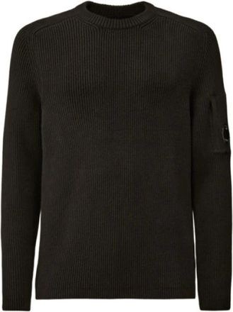 C.P. Company C.p. Company, Truien & Vesten, Heren, Bruin, S, Katoen, Sweatshirt met ronde hals