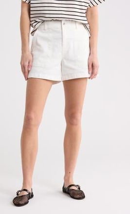 Sanctuary Socialize Denim Shorts in Vintage White at Nordstrom Rack, Size X-Small
