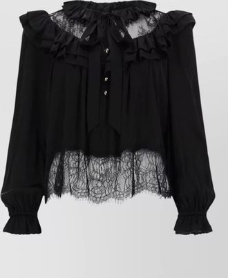 Self Portrait relaxed-fit blouse