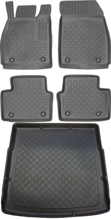 OEM Opel Insignia A Kombi De 01.2009 A 08.2017 Set - Alfombrillas Para Coche + Alfombrilla Para Maletero