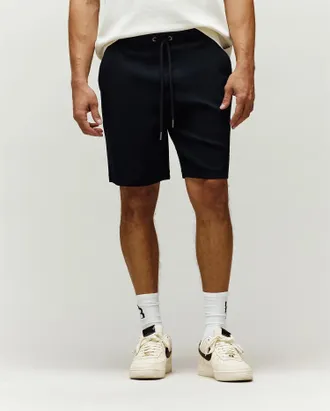 Psycho Bunny Mens Maxton Waffle Sweatshort 001 BLACK / XXXL