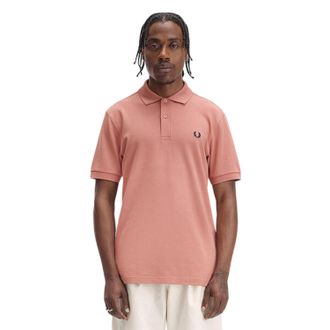 Fred Perry Heren Logo Katoenen Polo Shirt (Stopverf)