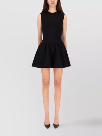 Givenchy flared skirt sleeveless mini dress