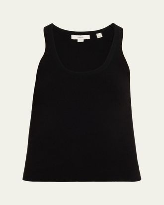 Vince Stretch-Viscose Tank Top