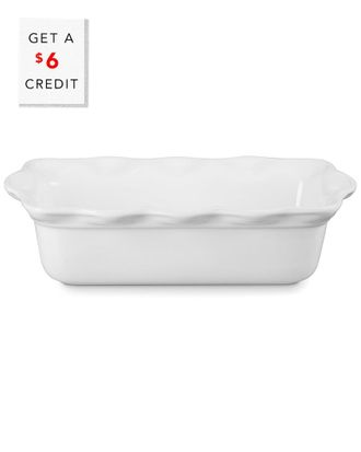 LE CREUSET Heritage Fluted Loaf Pan With $6 Credit