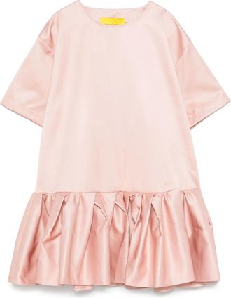 Marques Almeida Abito corto con ruches - Rosa