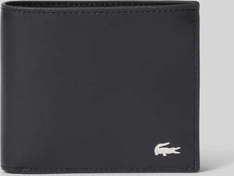 Lacoste Portemonnaie aus echtem Rindsleder Modell BILLFORD COIN in Black, Gr&ouml;&szlig;e 1