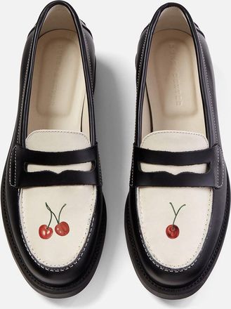 Duke + Dexter Duke + Dexter, Womens Wilde NY Cherry Penny Loafer - Womens, Size 3