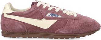Autry Pink Logo Windspin Sneakers