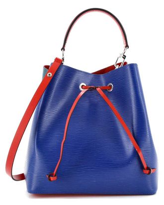 Louis Vuitton Blue Epi Leather NeoNoe MM (Authentic Pre-Loved)