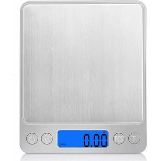 OEM Balanza De Cocina De Precisi&oacute;n Crezuo, Balanza De Precisi&oacute;n De 500 G A 0,01 G, Balanza Electr&oacute;nica De Alta Precisi&oacute;n, Balanza Digital De Precisi&oacute;n Par