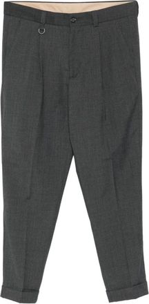 Paolo Pecora Hombre, Pantalones, Gris, Talla: S