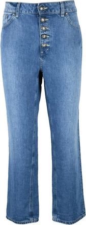 Dondup Koons Jeans - Dames - Regular Fit Jeans - Blauw - W31 - Denim - Jeans