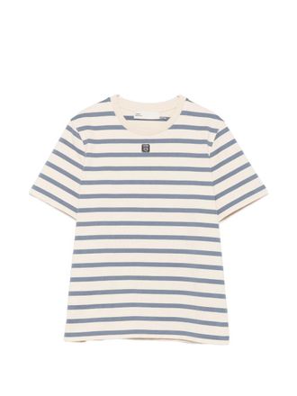 Tory Burch Gestreiftes Baumwoll-T-Shirt von Tory Burch