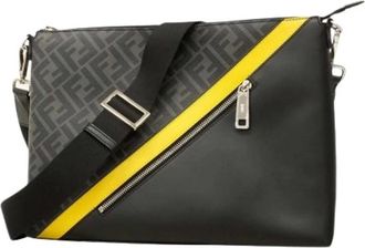 Fendi Pre-owned Cross Body Bags, male, Multicolor, Size: ONE SIZE Pre-owned Vintage Shoulder Bag