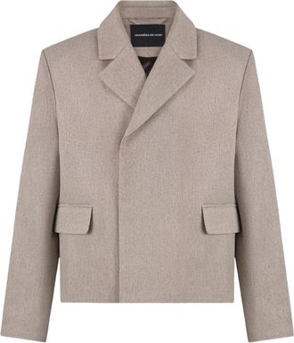 Manière De Voir Blazer doppiopetto Hector - Toni neutri