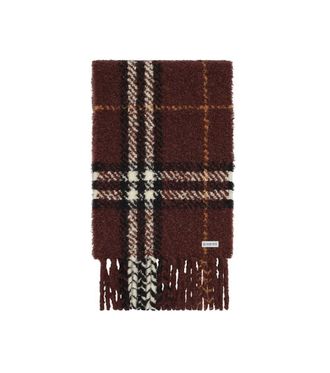 Burberry Brown Check Scarf
