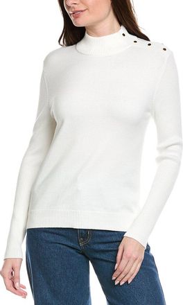 T Tahari Mock Neck Sweater