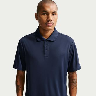 Nike Mens Par Dri-FIT Golf Polo in Blue | IQ7023-419