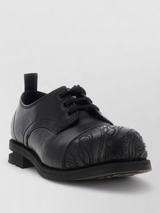 Kiko Kostadinov atro lace up shoes embossed detail
