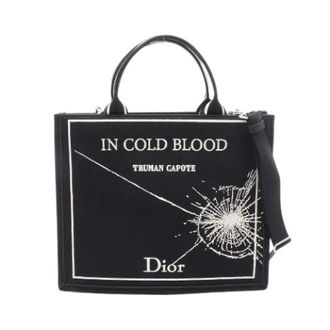 Dior Pre-owned Book Tote Bolso Tote de Lona - Pre-owned - Mujer - Negro - ONE SIZE