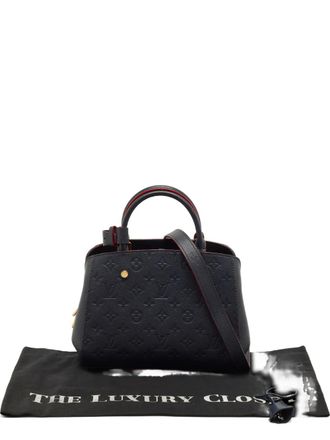 Louis Vuitton 2018 BB Montaigne tote bag - Nero