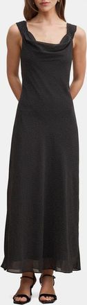 Ever New Elaria Shirred Strap Sleeveless Maxi Dress in Speckle Spot at Nordstrom, Size 12
