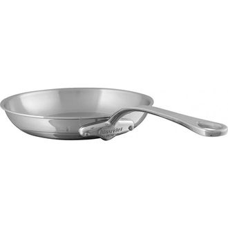 Bloomingdale's MCook 11 Inch Stainless Steel Round Frying Pan in Silver at Nordstrom