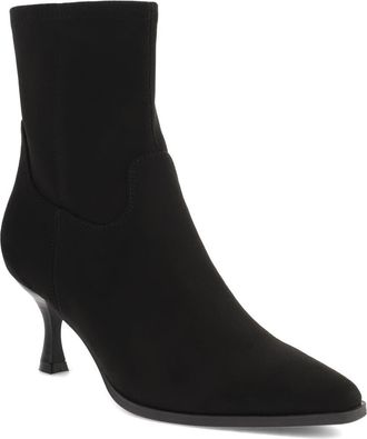 Mia Aletta Pointed Toe Bootie in Black at Nordstrom Rack, Size 6.5