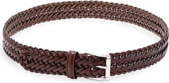 Anderson's Leather Woven Belt
