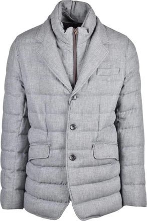 Herno Blazer - Heren - Blazers - Grijs - L - Wol - Jassen