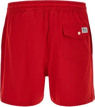 Polo Ralph Lauren Traveler Swim Shorts - Red