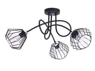 OEM L&aacute;mpara Colgante De Techo Led Moderna Cromada Para Loft