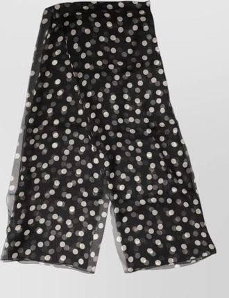 Dolce & Gabbana silk polka dot scarf