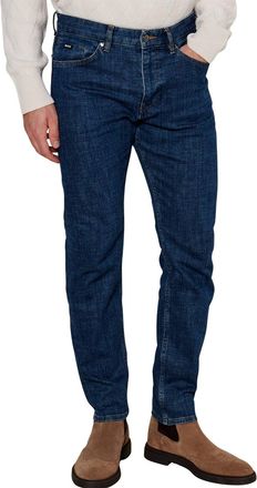 HUGO BOSS Mens Bright Blue H-Taber Slim Jean - Size 38W/32L