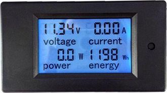 OEM Volt&iacute;metro-amper&iacute;metro Cc Multifunci&oacute;n - Jinfgerne - Pantalla Lcd Digital - Probador Y Detector De Corriente