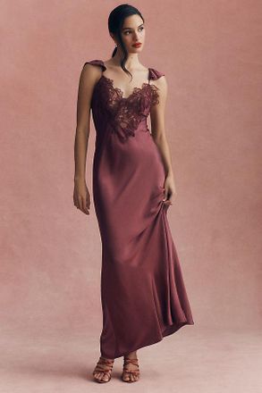 Bardot Ivy Lace Column Maxi Dress