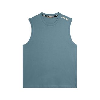 Freddy T-shirt senza maniche in jersey di cotone