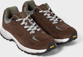 Low Classic Womens Botany Vibram Sneakers In Brown