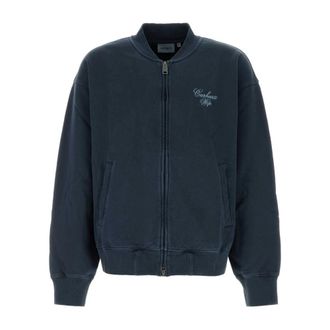 Carhartt Work in Progress Hoodies & sweatvesten, Heren, Blauw, L, Katoen, Longhand Bomber