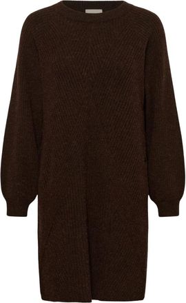 Cream Abito in Maglia - - Dresses - Donna - Marrone - XL