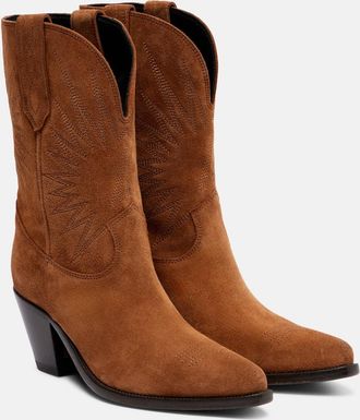 Golden Goose Stivaletti Wish Star in suede