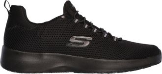 Skechers Dynamight Polyester Heren Zwarte Sneakers