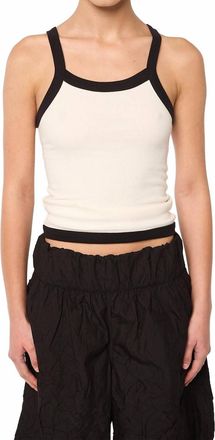 The Line By K Womens Tovi Tank Top In White