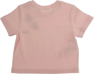 Marni Unisex Crew Neck T-Shirt Baby Pink Cotton T-Shirts And Polos