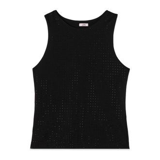 Oltre Donna, Top, Nero, 2Xl, new